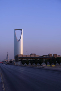 日落時(shí)的Ar Riyadh