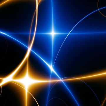 燈光之舞。fractal02n3