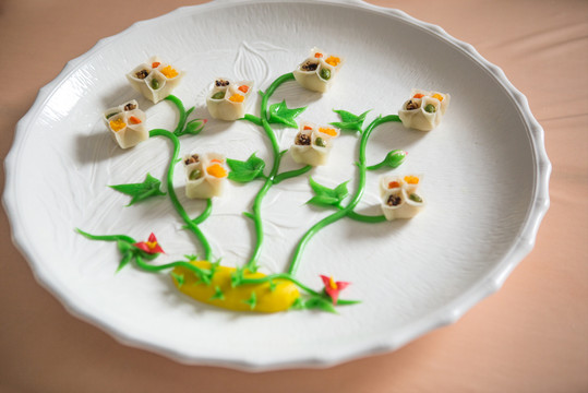 四喜黃魚餃