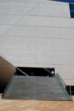 波爾圖音樂出版社；葡萄牙音樂房子在波爾圖；葡萄牙（Casa Da Musica）