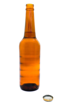 一瓶新鮮啤酒
