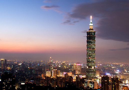 臺北101；最高的建筑在臺灣