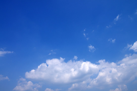 藍天白云