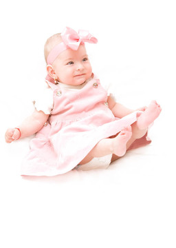 粉紅色的嬰兒