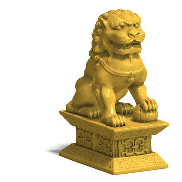 金色中國福犬