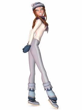 卡通女孩