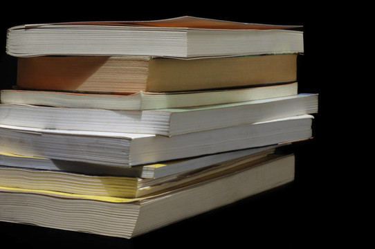 堆書