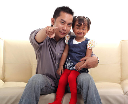 父親和女兒