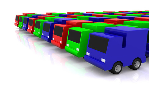 RGB汽車行。3d
