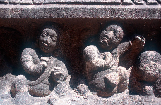 印度教寺廟矮雕像