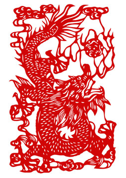 紅色的龍