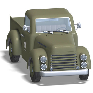 老式皮卡車