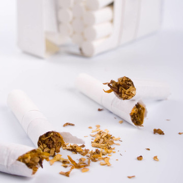 折斷的香煙