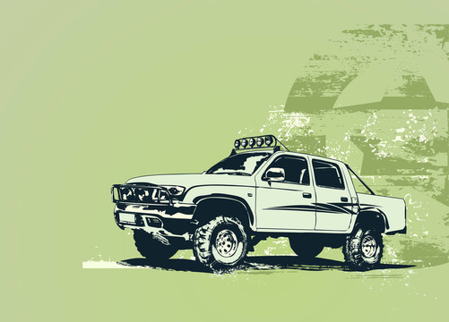 老式軍用車(chē)輛