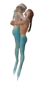 美人魚夫婦