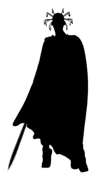 女人的剪影