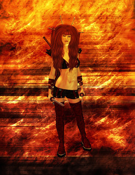 女武士