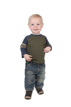 Young Toddler Boy站