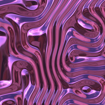 扭曲的金屬