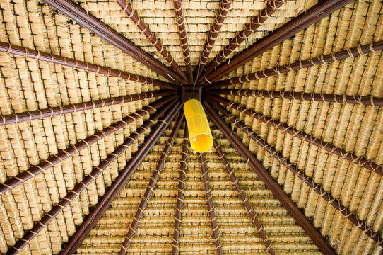 小屋的天花板
