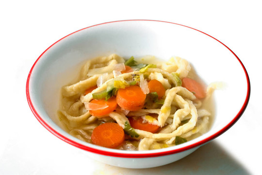自制面條湯