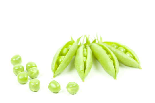 綠色的豌豆