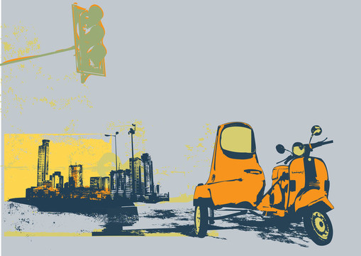 老式摩托車