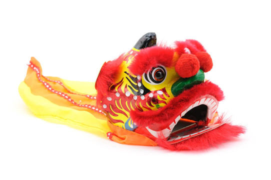 中國舞獅子頭