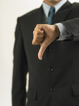 商人展示handsign不好