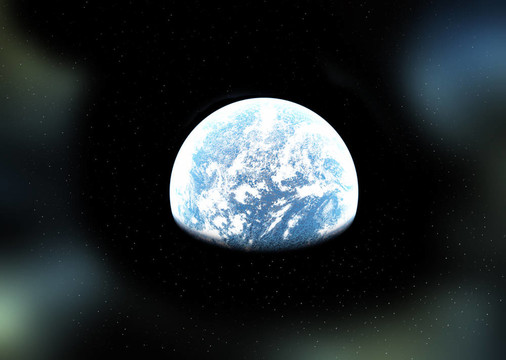 太空中的外星人世界