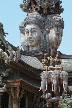 芭堤雅泰國木寺