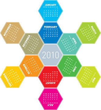日歷2010