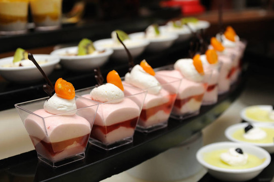 Strawberry mousse的甜點