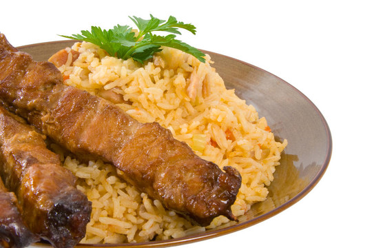 Fried Rice和雞棒