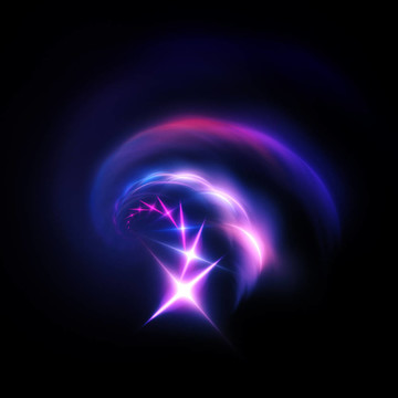 恒星旋轉(zhuǎn)的光線