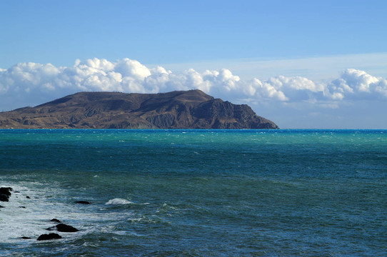 美麗的海景