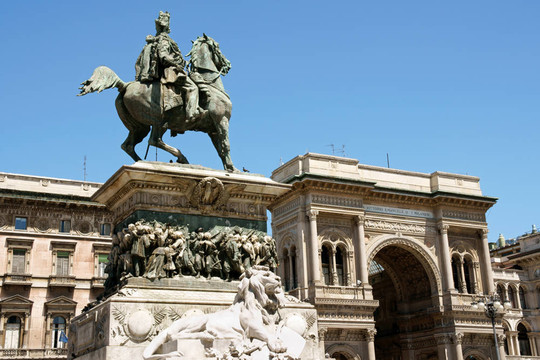 紀念碑和Galleria Vittorio Emanuele II