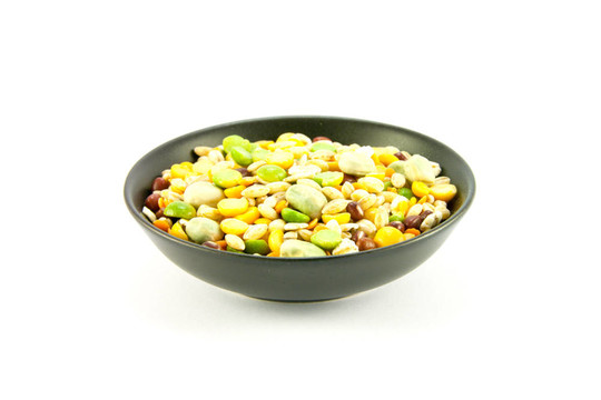 小黑碗里的湯