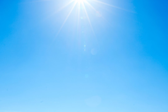 潔凈無煙塵 清醒無霧霾 天空