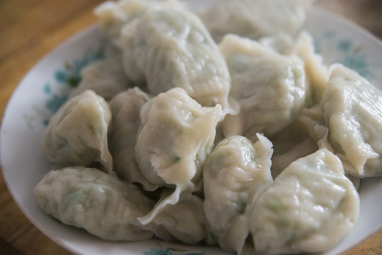 包餃子