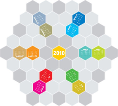 2010年度日歷