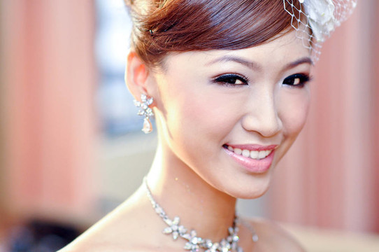 美麗的新娘。