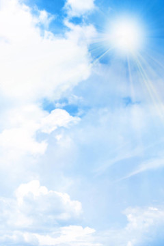 夏日的天空