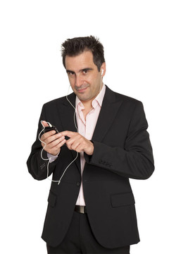 MP3播放器的商人