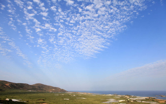 Falasarna平原和天空
