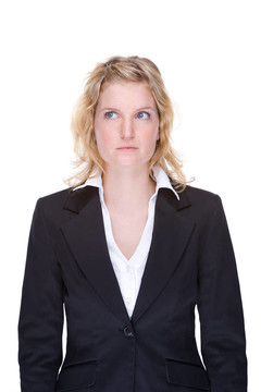 企業(yè)經營思想的女人