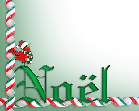 Noel圣誕卡的背景