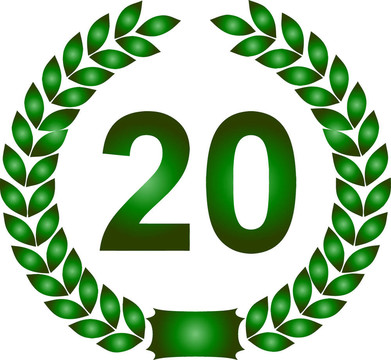 綠色桂冠20年