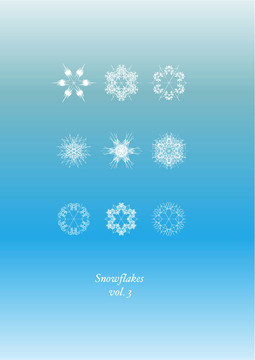 雪花圖標(biāo)集