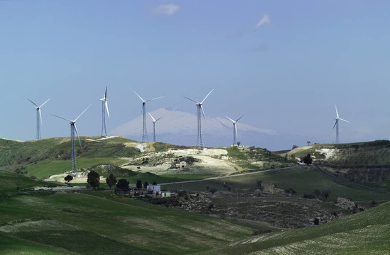 意大利；西西里島；Eolic能源發(fā)電機組